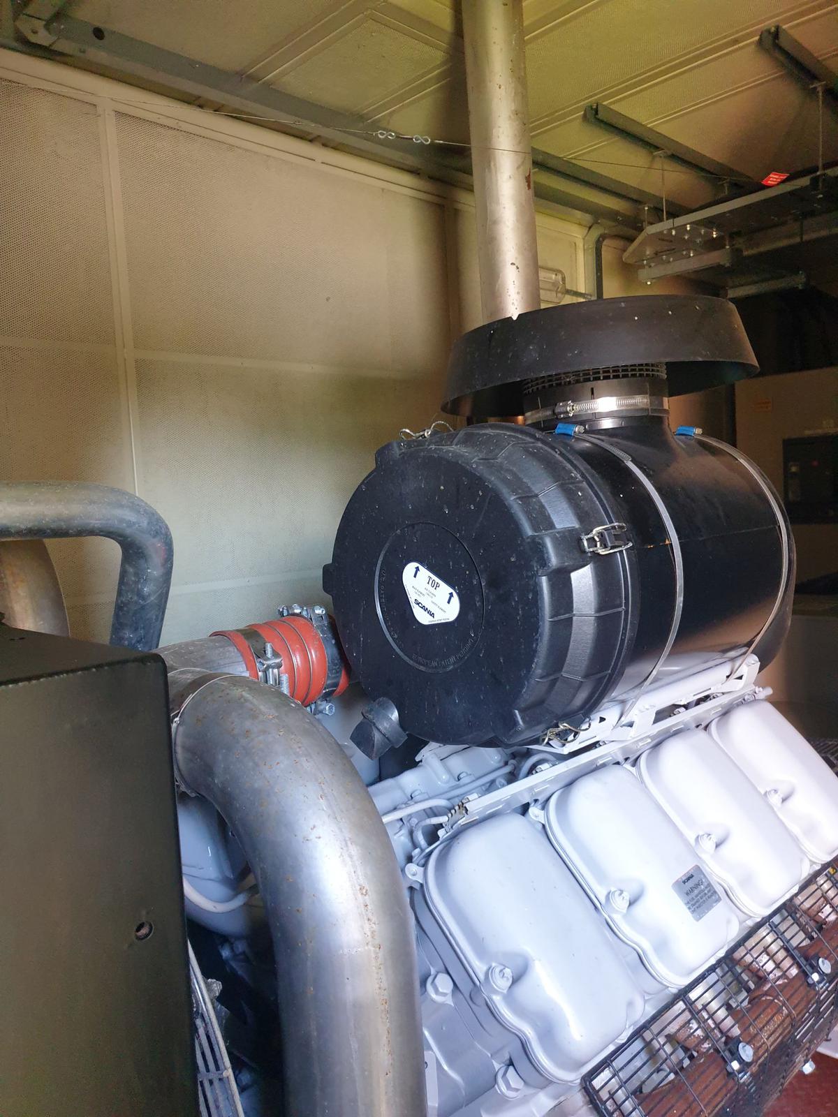 Scania 500Kva V8 Engine Super Silenced Canopy - Image 3